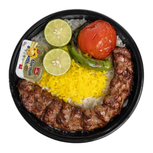 چلوکباب کوبیده